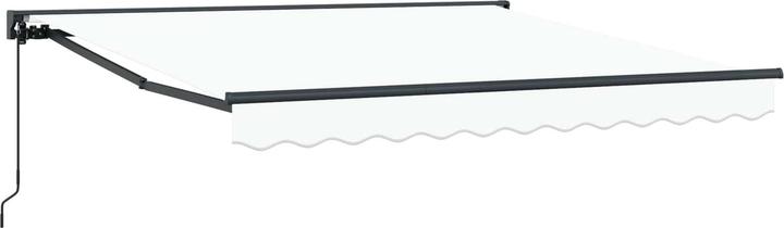 Anthrazit Rahmen, Weiss