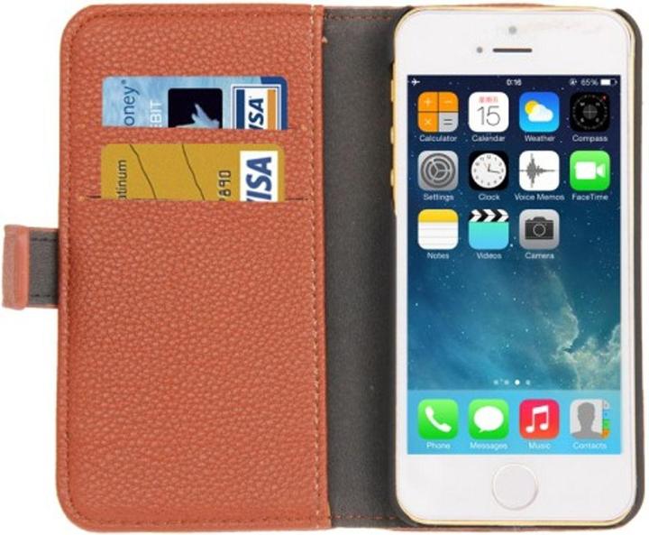 Produktbild König Design Schutzhülle Handytasche (Flip Quer) für Handy Apple iPhone 5 / 5s (Apple iPhone 5, Apple iPhone 5s)