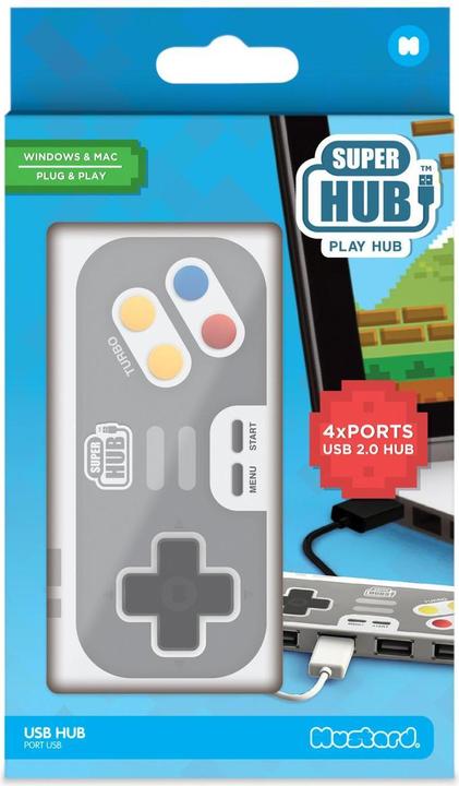 Actual product image Mustard Super stroke (Micro USB, 4 ports)