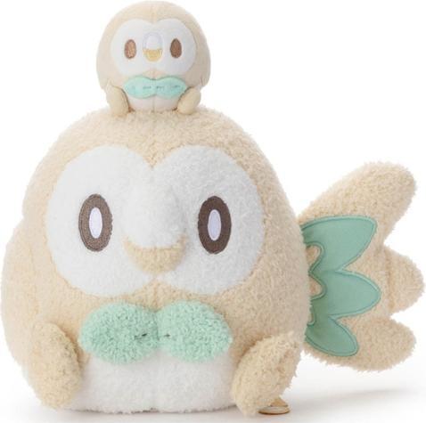 Produktbild Pokémon PokePeace Rowlet Plush - 30 cm (30 cm)