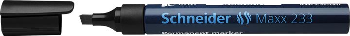 Actual product image Schneider Maxx 233 permanent marker Line width: 1-5 mm Ink colour: black (1x)