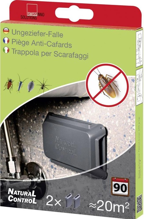 Image du produit Swissinno Ungezieferfalle 2er inkl. Lebensmittel-Lockstoff