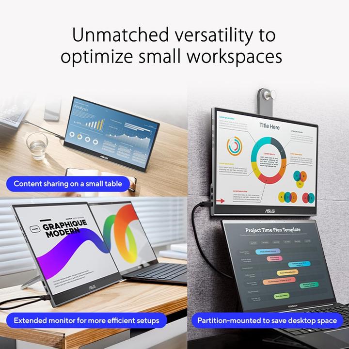 Actual product image ASUS ZenScreen OLED MQ16AHE (1920 x 1080 pixels, 15.60")