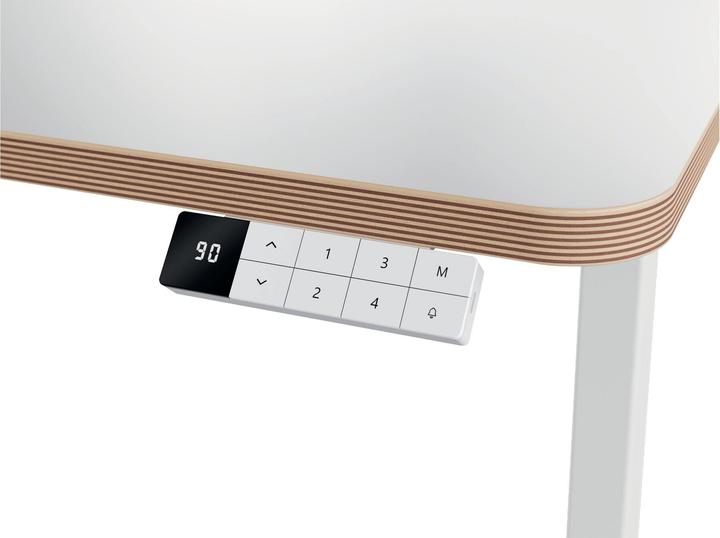 Produktbild Leitz Stehtisch Höhenverstellbar, elektrisch, 140 x 80 cm (140 x 80 x 72 cm)