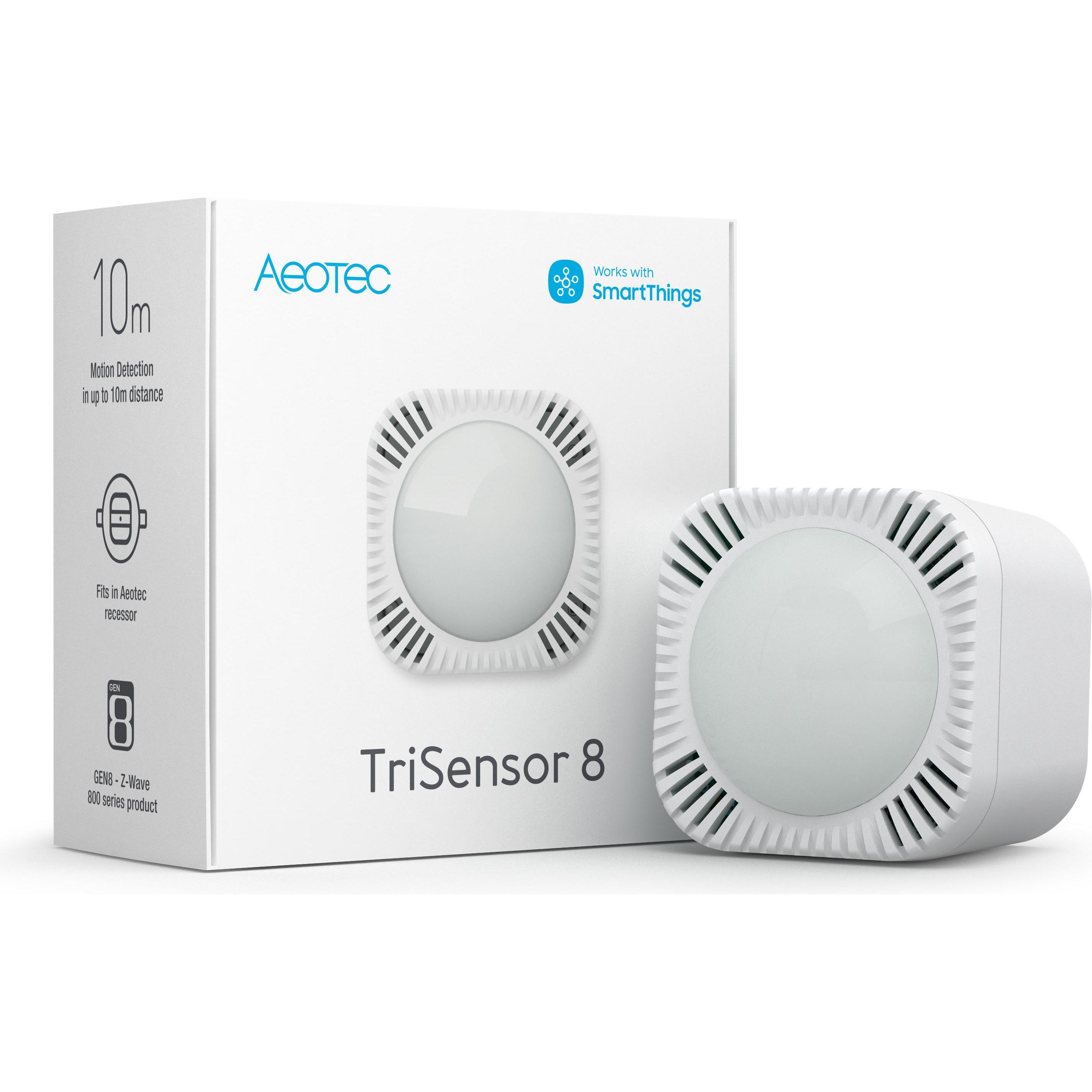 Thumbnail - Aeotec, Bewegungsmelder, TriSensor 8 (10 m)