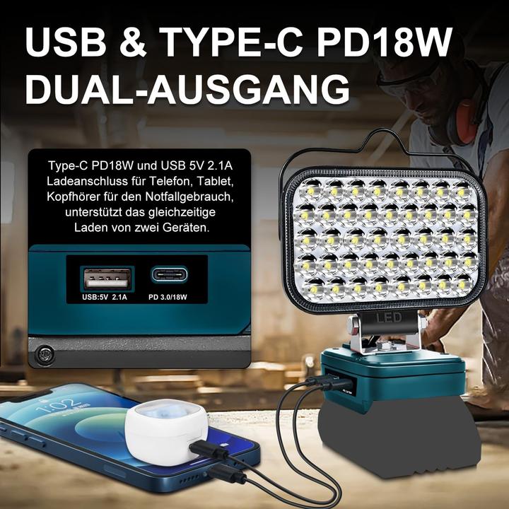 Actual product image Fyjul LED Arbeitsleuchte (5400 lm)