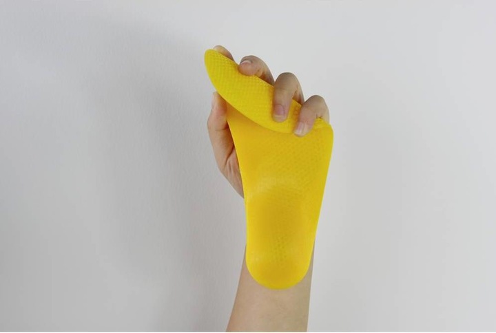 Actual product image Polymaker PolyFlex TPU95 V2 - Yellow - 1.75mm (TPU, 1.75 mm, 750 g, Yellow)