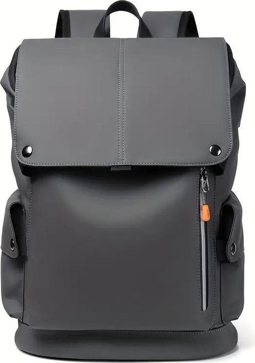 Produktbild Only-Bags.Store PU-Leder Herren Tasche, Trendy grosse Kapazität Reise-Rucksack, Cargo Casual Backpack
