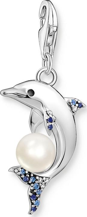 Immagine prodotto Thomas Sabo Charm Club Delfino con perla (Argento 925, Smalto)