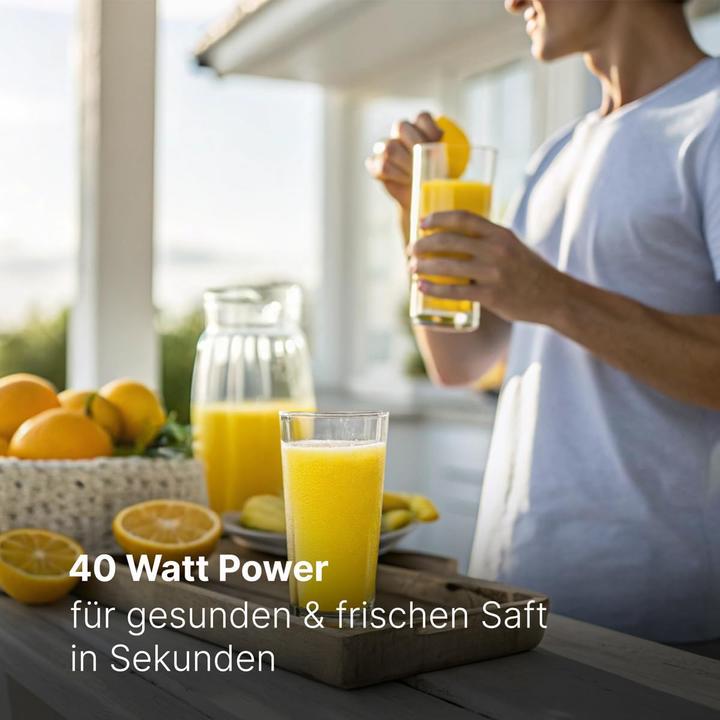 Immagine prodotto Clatronic Elektrische Saftpresse mit Start-/Stoppfunktion 1,2 L