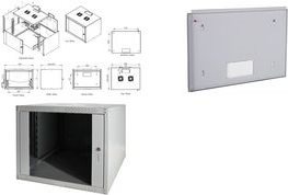Actual product image Digitus 7HE Dynamic Basic wall-mounted enclosure (7 RU, 19 inch rack)