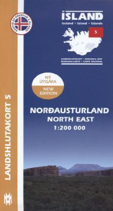 Iceland-Landshlutakort.05 Nordausturland