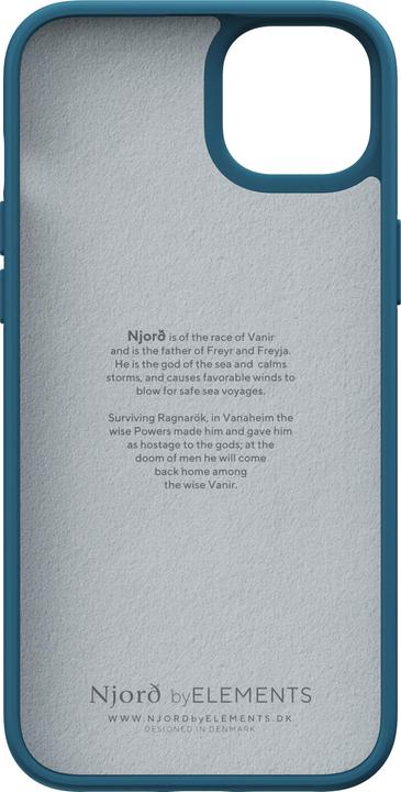 Actual product image Njord Hard Cover Tonal Case Deep Sea (Apple iPhone 14 Plus)