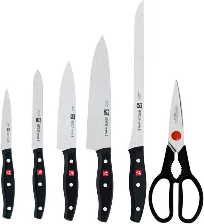 Zwilling Set di coltelli Twin Pollux, alluminio, argento, 40 cm, 5, compatto