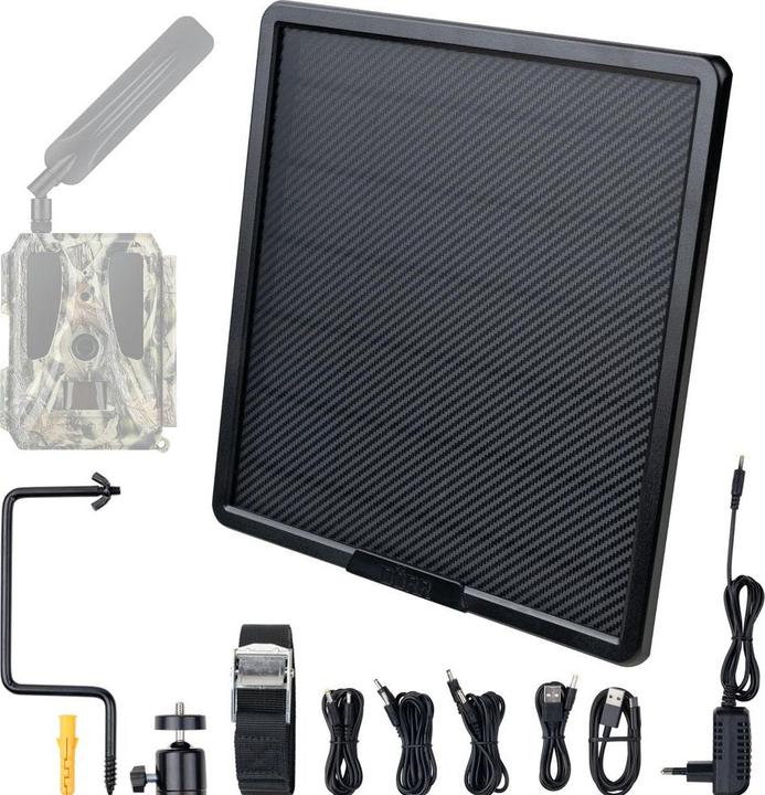 Produktbild Dörr Kamera Solarpanel 5000 mAh 6 V-9 V-12 V, Produkttyp: Akku