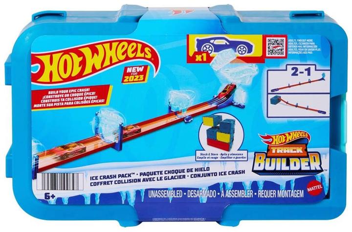 Image du produit Hot Wheels Track Builder Ice Crash Pack