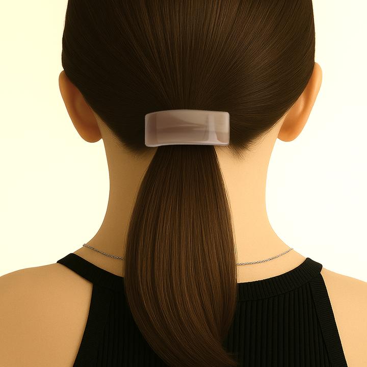 Immagine prodotto Avizar Elegantes Haargummi mit Perlenschwung (Elastico per capelli)