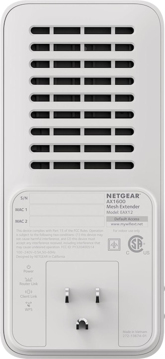 Produktbild Netgear EAX12-100PES (1200 Mbit/s, 400 Mbit/s)