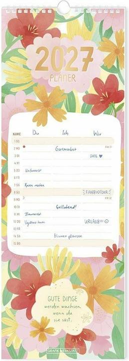 Produktbild Paarplaner 2027 Floral