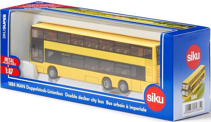 Actual product image Siku MAN double-decker city bus