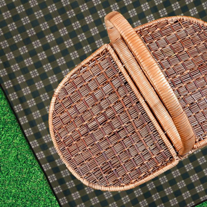 Actual product image Relaxdays Picnic blanket