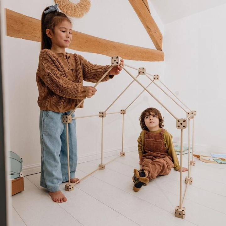 Sarbakane 1001-Hütten-Baukasten für Kinder