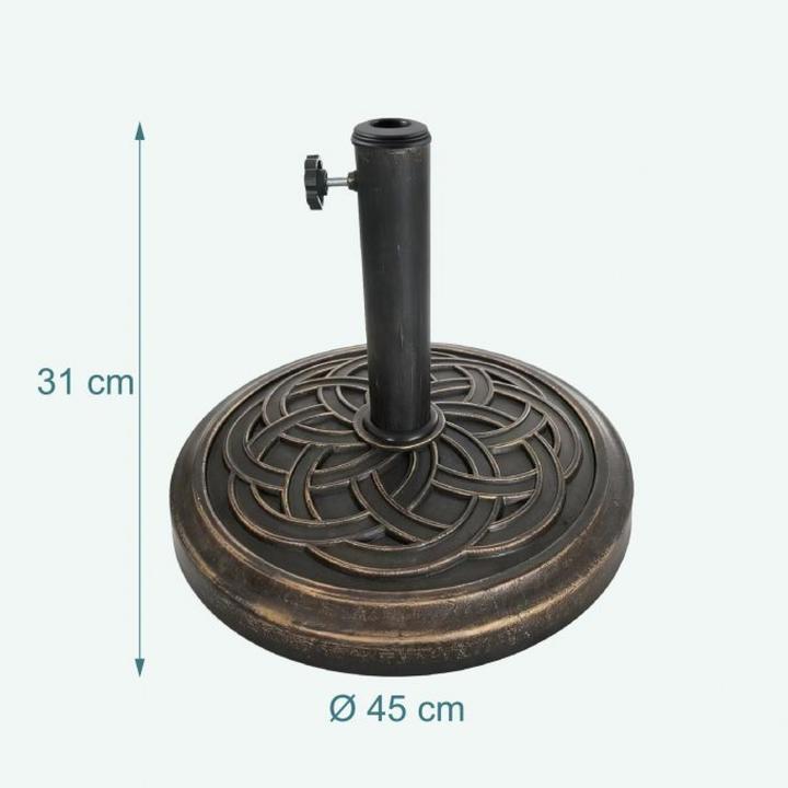 Actual product image Relaxdays parasol stand