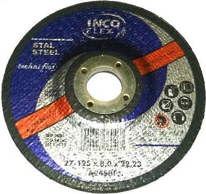 Produktbild Incoflex Metall -Schleifscheibe 125 x 8 x 22,2 mm