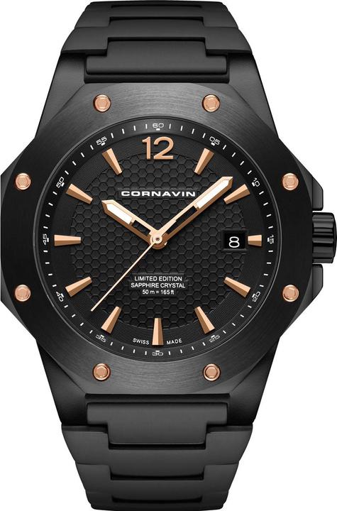 Immagine prodotto Cornavin Centro 3-H (Orologio da polso analogico, 41 mm)