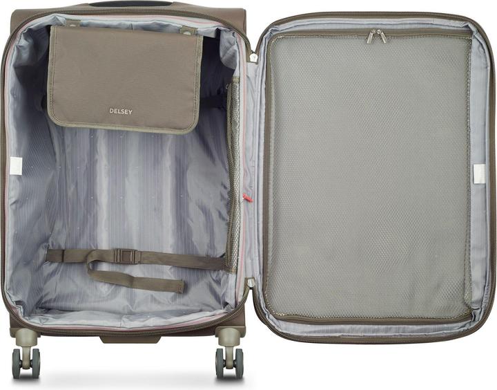 Produktbild Delsey Helium DLX Expandable -matkalaukku, mokka (88 l)