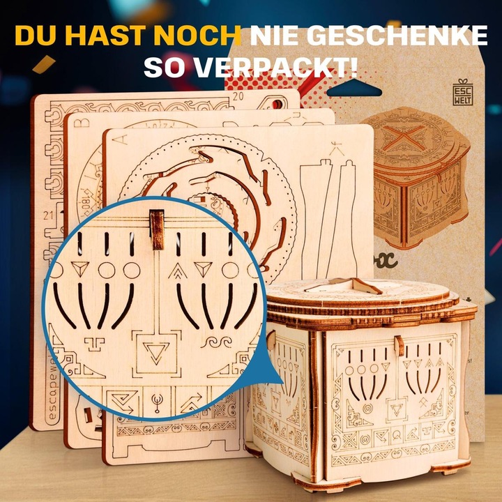 Immagine prodotto Escape Welt Scatola segreta ""The Lock"" - kit scatola puzzle