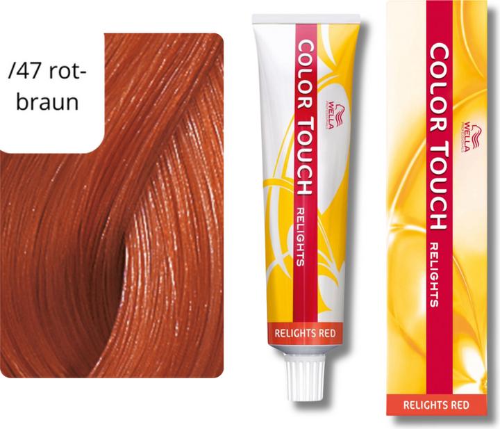Image du produit Wella Touche de couleur Relights (47 rouge-brun)