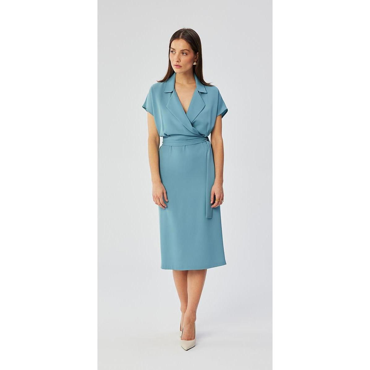 Stylove, Damen, Kleider, Alltagskleid, Blau, (M)