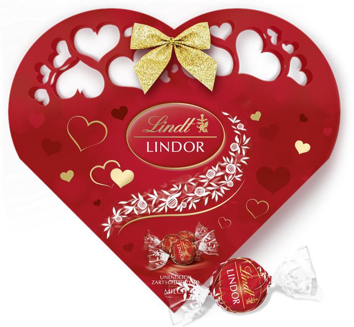 Produktbild Lindt Lindor Milch Herz (112 g)