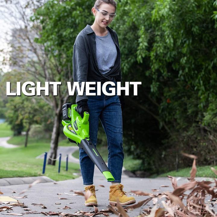 Productafbeelding Greenworks GD24X2BVK4X (Oplaadbare batterij, Vacuüm en ventilator)