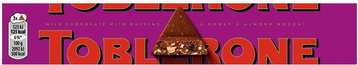 Actual product image Toblerone Fruit & Nut (100 g)