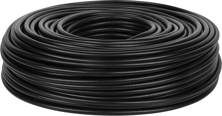 Cabletech Kabel koncentryczny H1000 100m czarny (Antenna cable)
