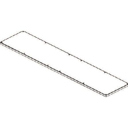 Cubic Daeksel, 2 x 9 modul, 374 x 1718 mm BxH, Elektronikzubehör + Gehäuse