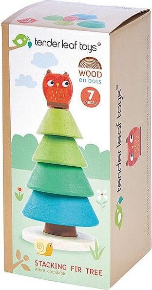 Actual product image Tender Leaf Toys Stacking game fir tree