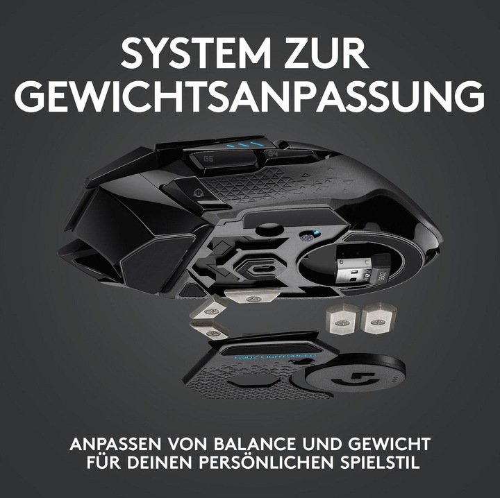 Produktbild Logitech G G502 Lightspeed (Kabellos)