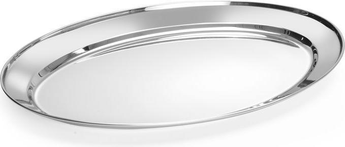 Actual product image Hendi Stainless steel serving tray oval