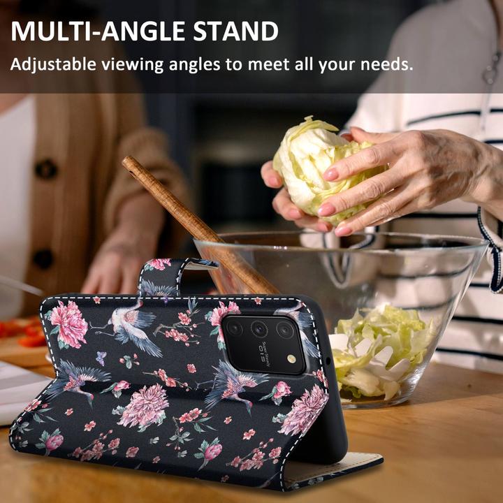 Actual product image Cadorabo Case Book Print (Samsung Galaxy A91, Samsung Galaxy S10 Lite)