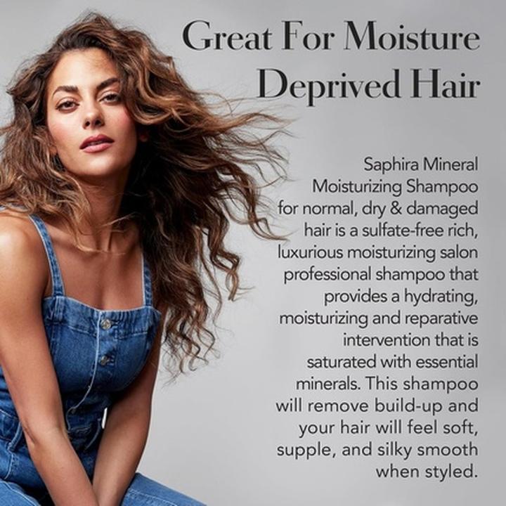 Actual product image Saphira Keratin Moisturizing Shampoo (70 ml, Liquid shampoo)