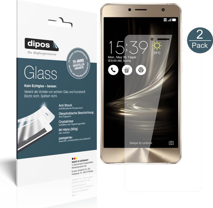 Produktbild Dipos Displayschutz Anti-Shock (1 Stück, Asus Zenfone 3 Deluxe)