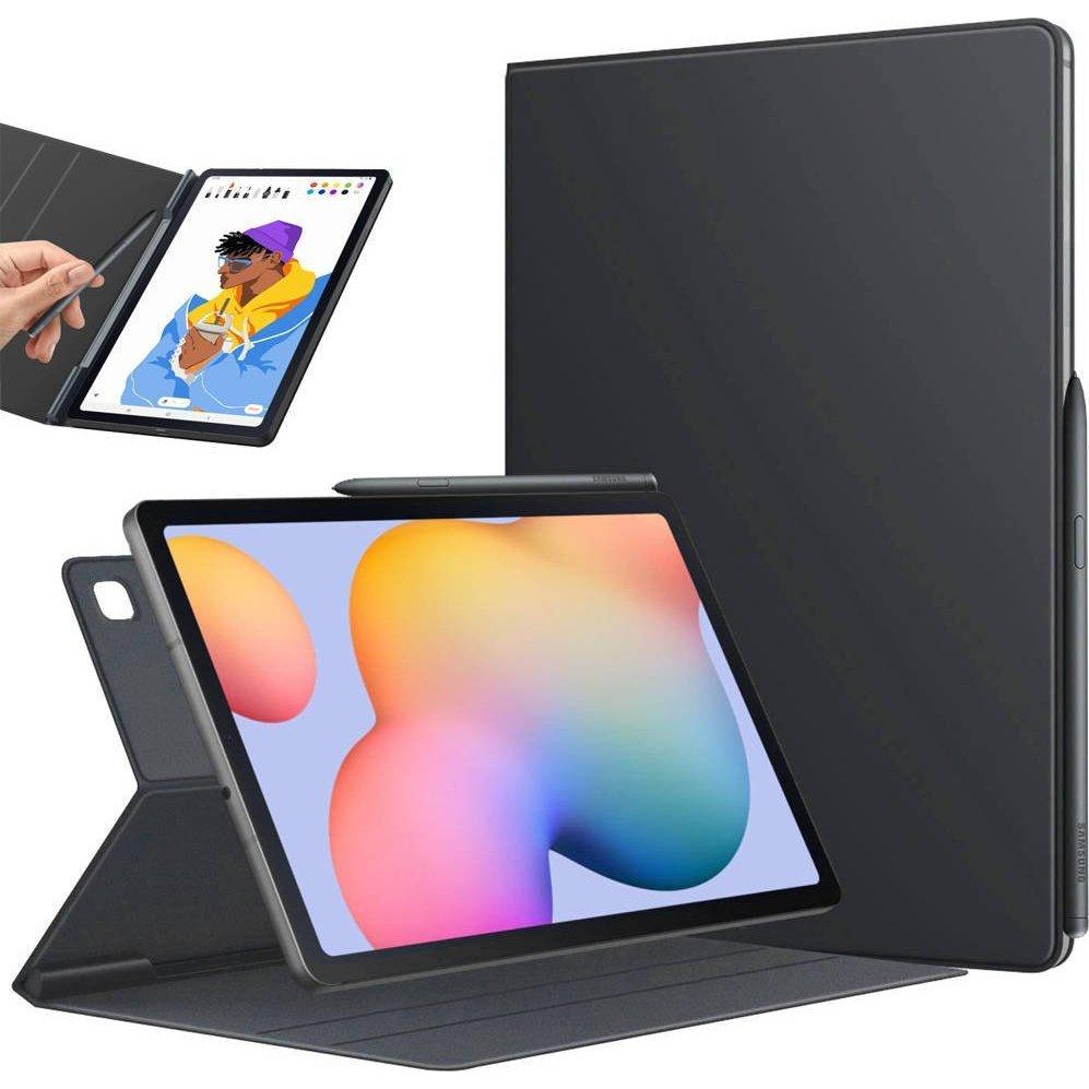 Strado Etui na tablet Magnetyczne Smart do Samsung Galaxy Tab S6 Lite (Czarne) (Galaxy Tab S6 Lite), Tablet Hülle, Schwa...