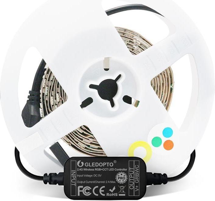 Produktbild Gledopto LED Stripe (Mehrfarbig, Neutralweiss, Tageslicht, Warmweiss, 200 cm, Indoor)