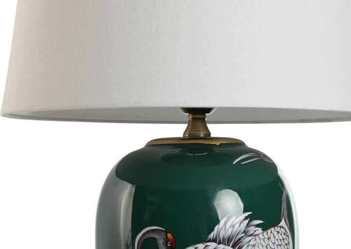 Actual product image Esprit Desk lamp Home White Green Turquoise Golden Ceramic 50 W 220 V 40 x 40 x 59 cm