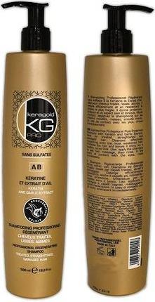 Produktbild Keragold Pro Keratin & Knoblauchextrakt Sulfatfreies Shampoo 500ml (500 ml, Flüssiges Shampoo)