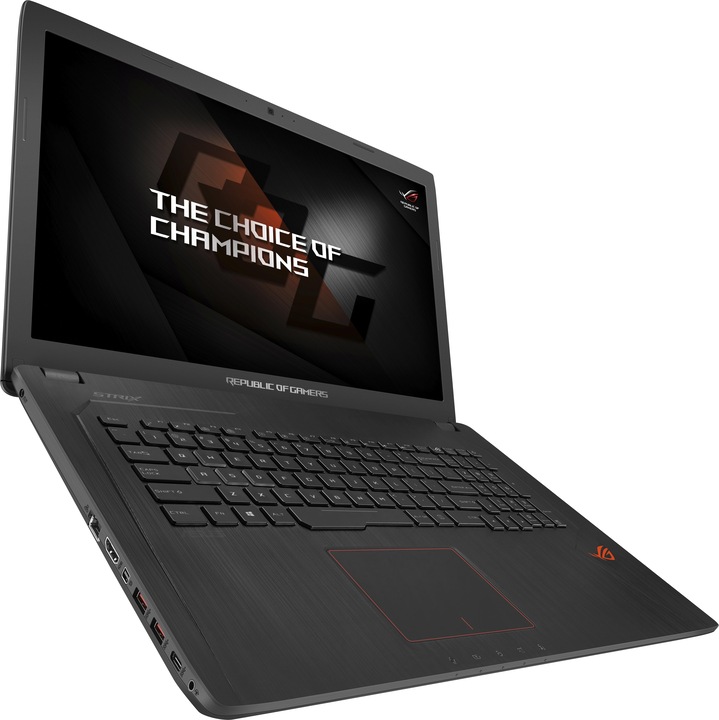 Actual product image ASUS Rog Strix Gl753ve-Gc030t (17.30", Intel Core i7-7700HQ, 16 GB, 256 GB, CH)