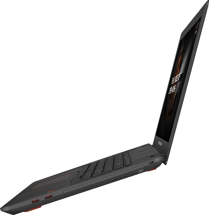 Actual product image ASUS Rog Strix Gl753ve-Gc030t (17.30", Intel Core i7-7700HQ, 16 GB, 256 GB, CH)